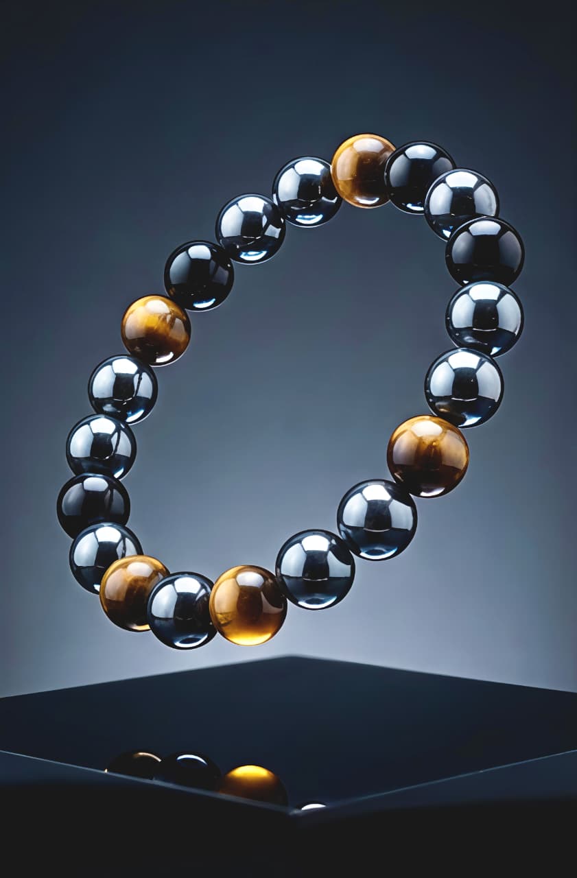 ट्रिपल प्रोटेक्शन क्रिस्टल ब्रेसलेट